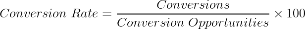 נוסחת יחס המרה CVR