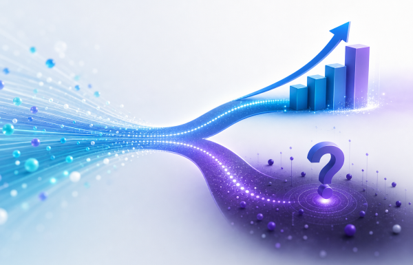 eMarketer: הפניות מחיפוש AI מביאות ביקורים בעלי ערך גבוה יותר אך נפח התנועה קטן משמעותית