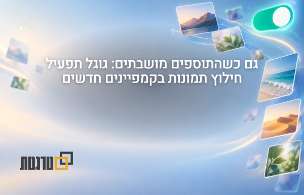 השבתתם תוספי תמונה דינמיים? בקמפייני Performance Max חדשים חילוץ התמונות יופעל כברירת מחדל